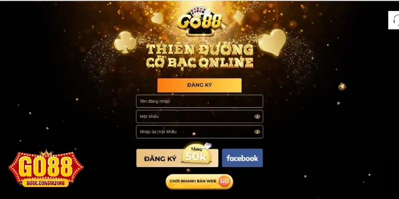 Đăng ký Go88 trên app di động